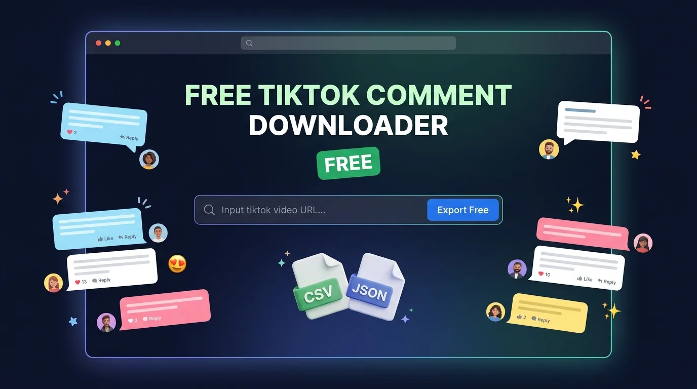 Free TikTok Comment Downloader: Export Comments Instantly