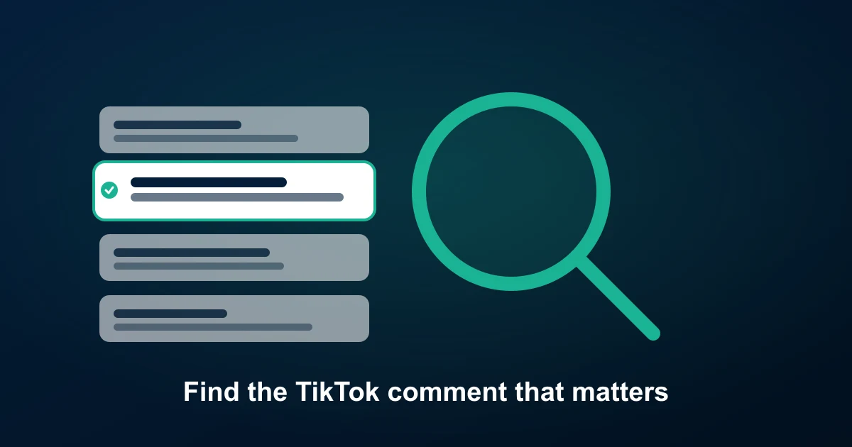 TikTok Comment Finder: 4 Ways to Find Specific Comments in 2026